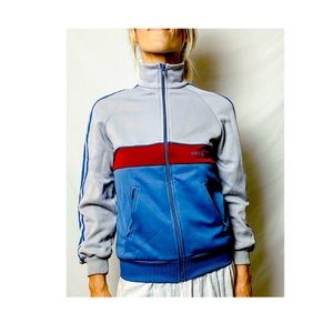 Vintage Adidas Track Jacket made in Taiwan.